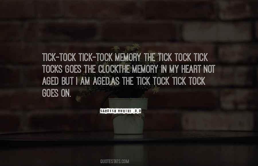 Quotes About Tock #893636