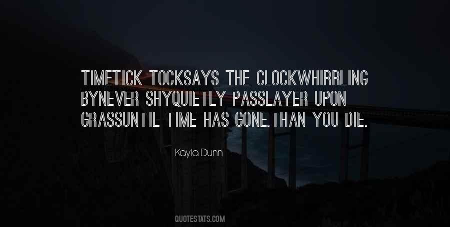 Quotes About Tock #912090