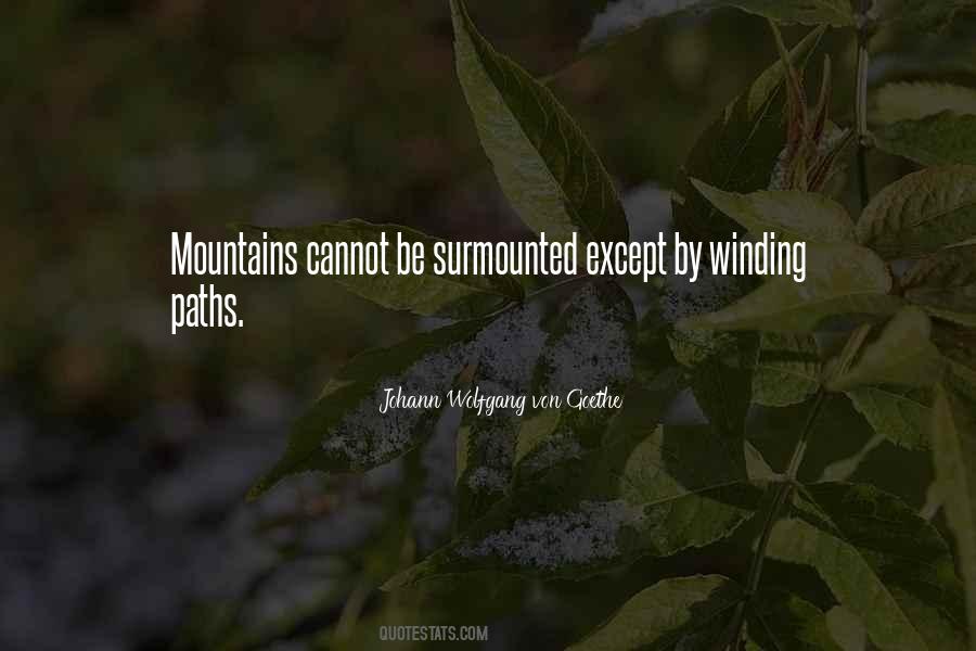 Quotes About Winding Paths #1877875