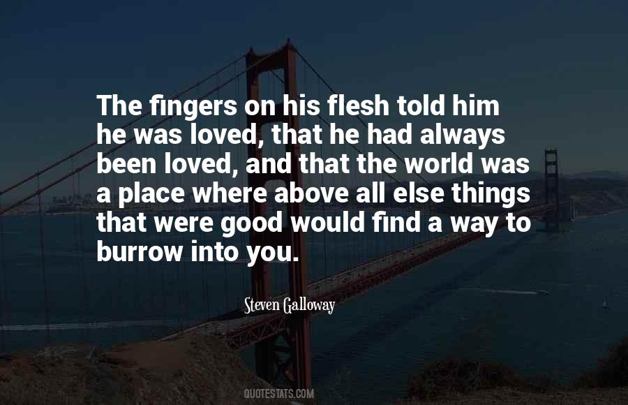 World The Flesh Quotes #702526