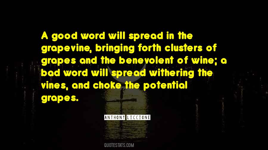 Quotes About A Good Word #1074106