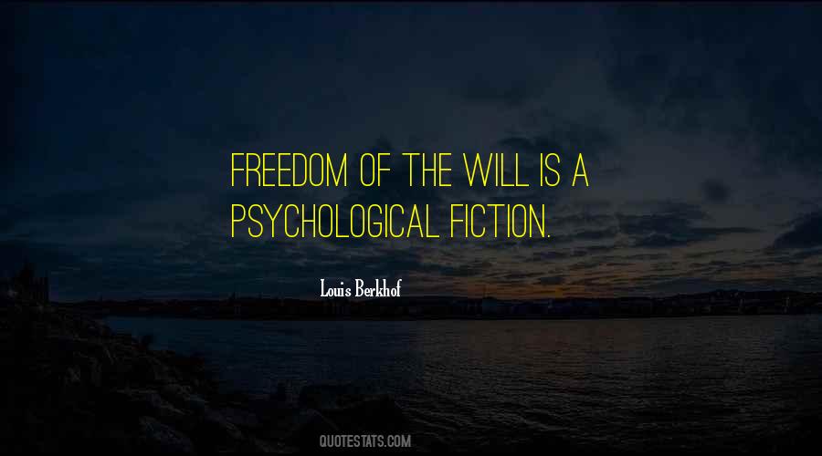 Psychological Fiction Quotes #337345