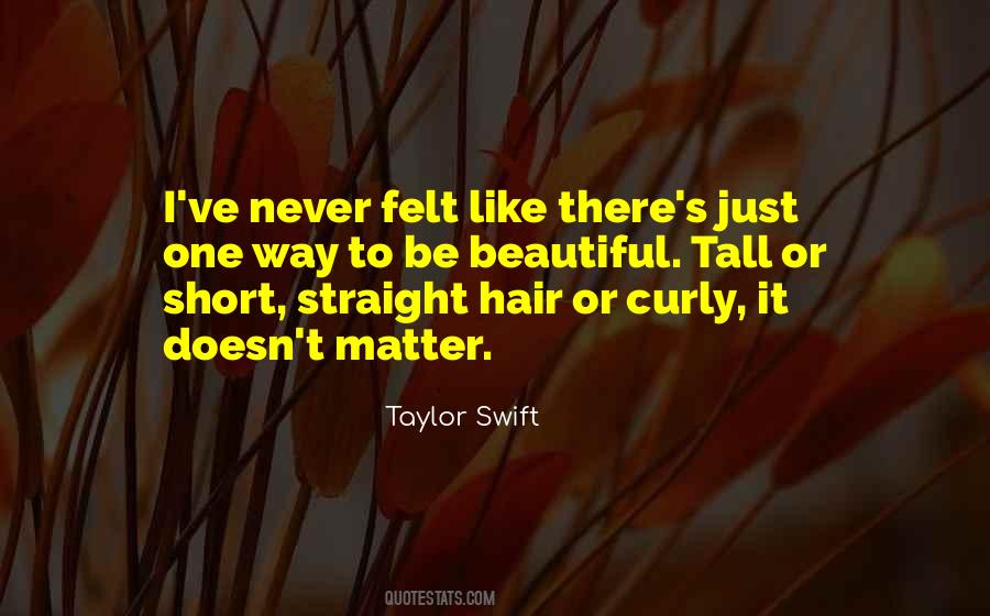 Quotes About Straight Hair #1000199