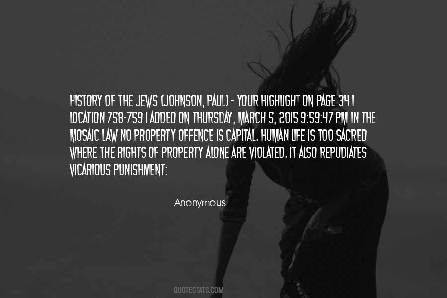 Quotes About Human Life #1103817