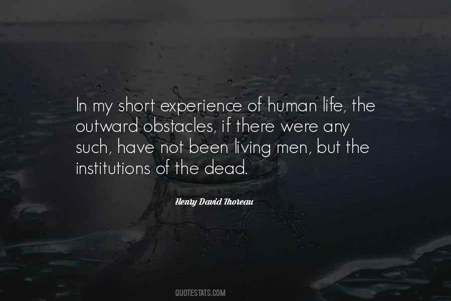 Quotes About Human Life #1138503
