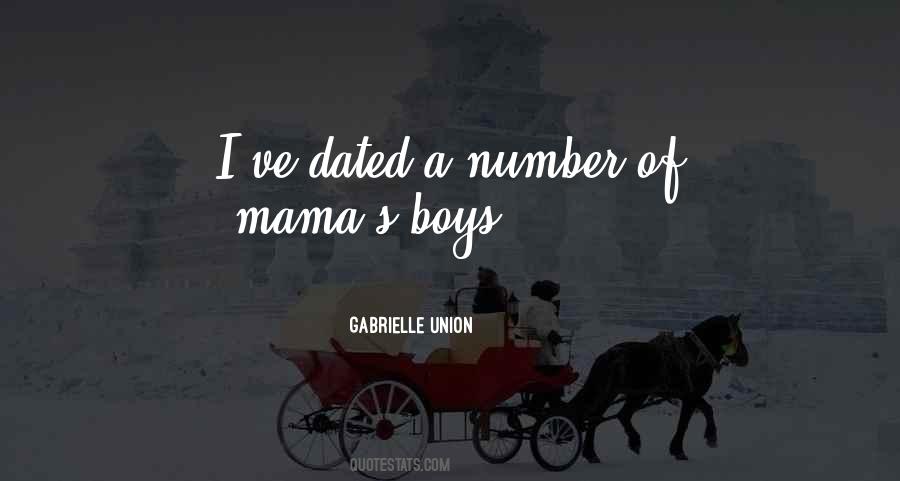 Quotes About Mama's Boy #1041715