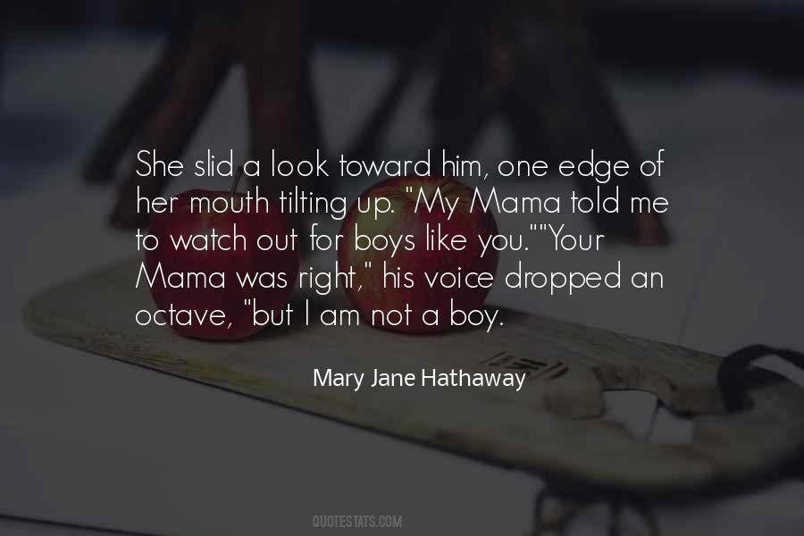 Quotes About Mama's Boy #194291
