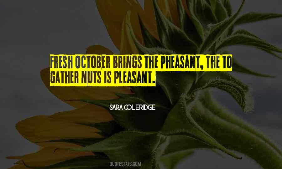 October Brings Quotes #1775362