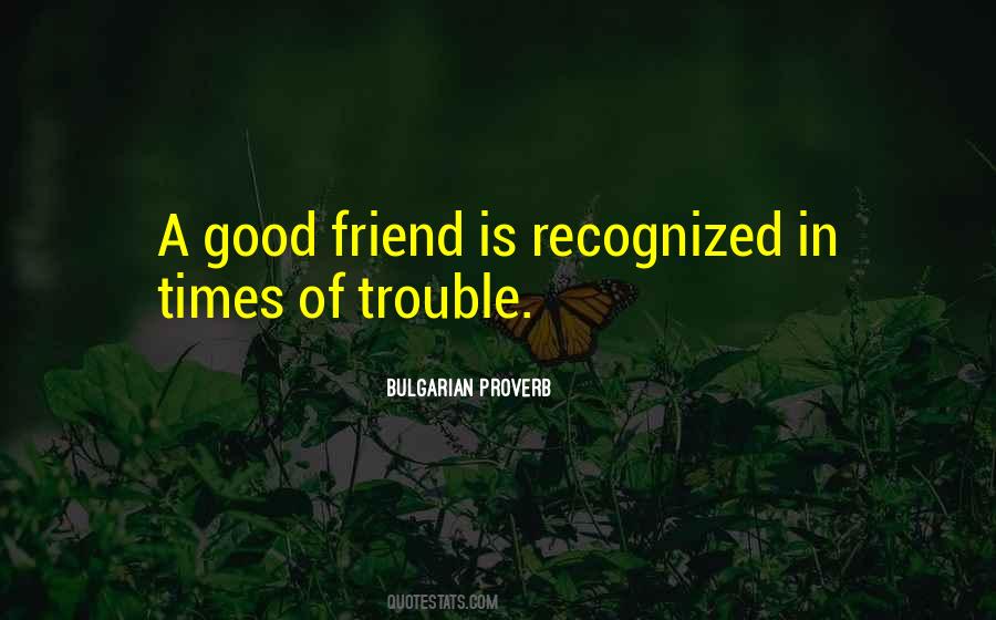 Quotes About Times Of Trouble #569230