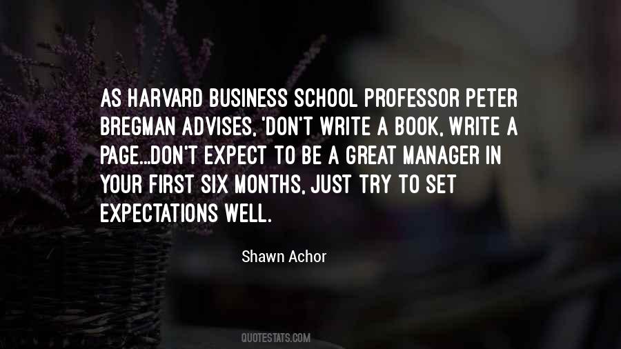 Quotes About Business School #1030833