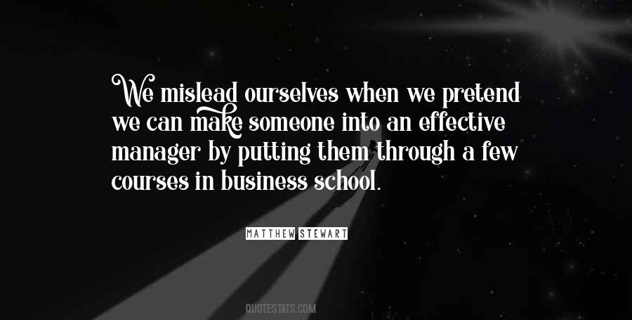 Quotes About Business School #1137063