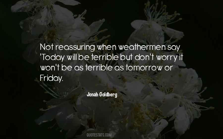 Quotes About Weathermen #308916