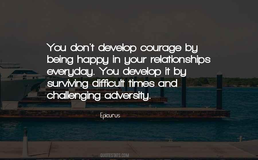 Quotes About Surviving Adversity #1763074