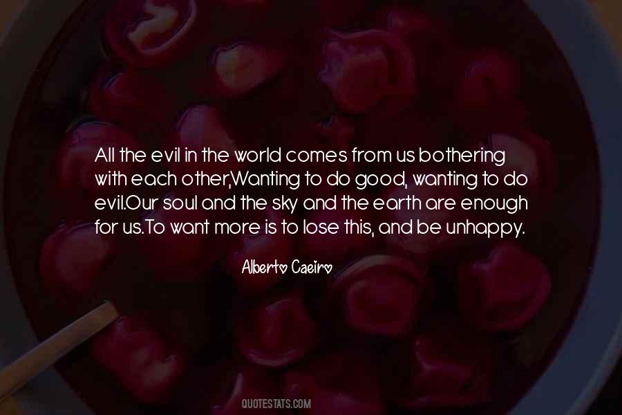 Quotes About Evil In The World #513371