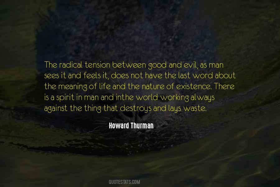 Quotes About Evil In The World #5728