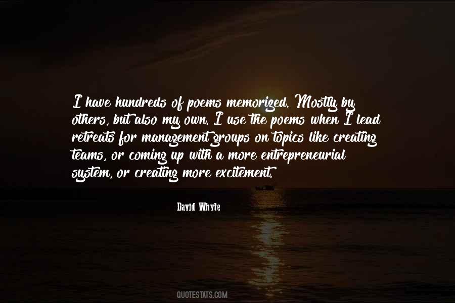 Quotes About Management Teams #812246
