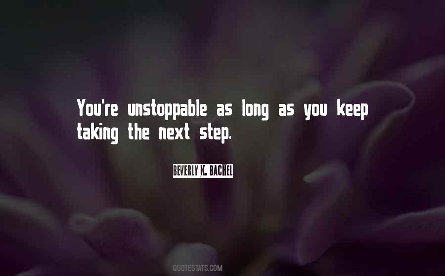 Quotes About Taking One More Step #343464