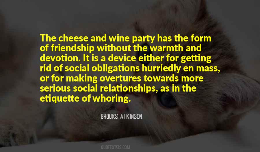 Quotes About Wine And Cheese #996610