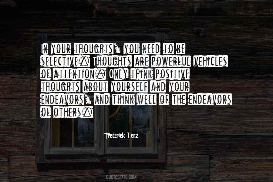 In Your Thoughts Quotes #1174518