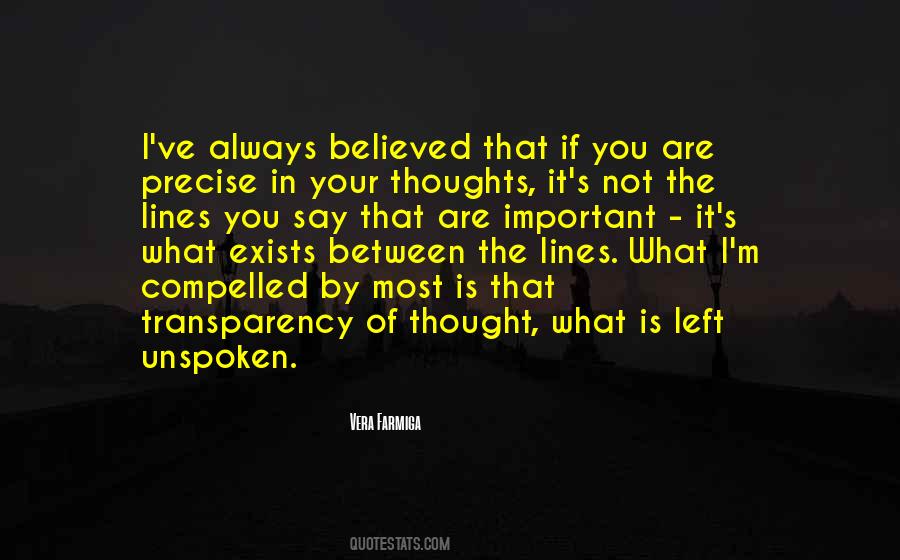 In Your Thoughts Quotes #1473417