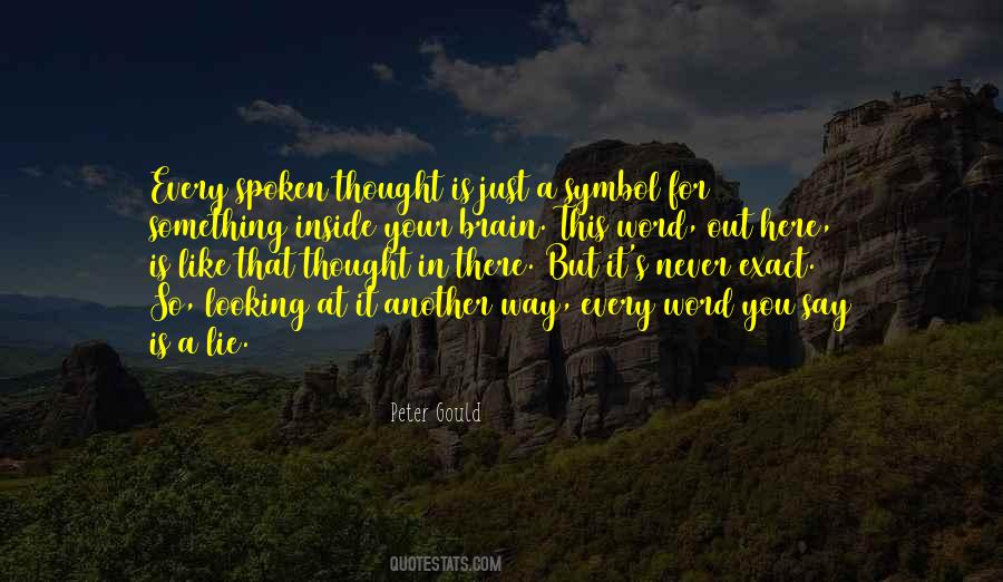 In Your Thoughts Quotes #30335