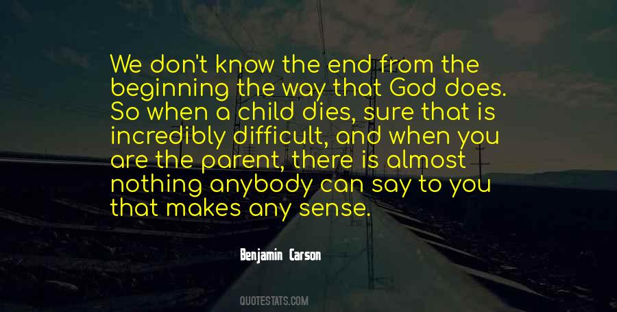 Quotes About When A Child Dies #1349905