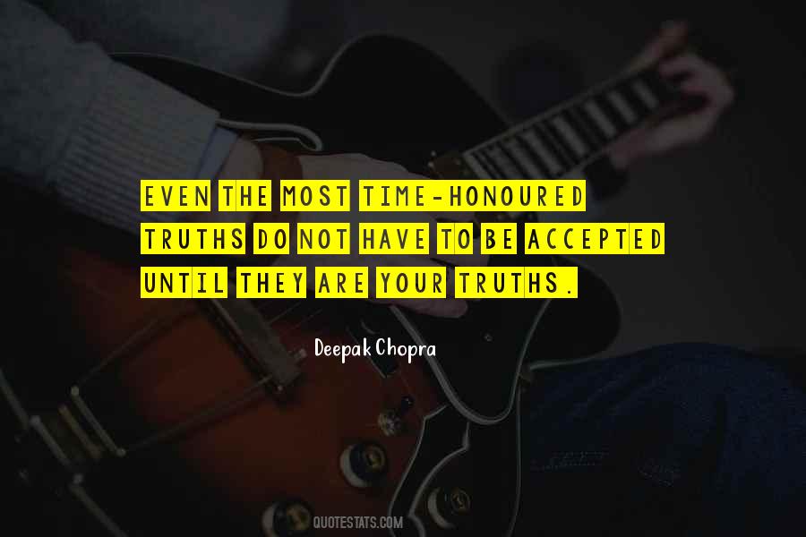 Time Honoured Quotes #705034