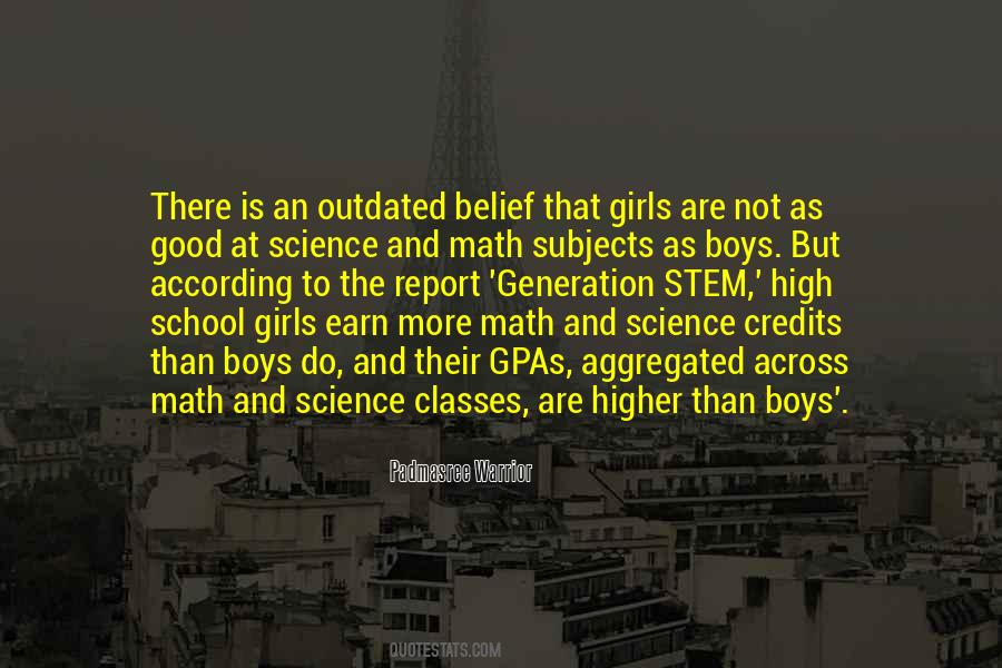 Stem Girls Quotes #1269236