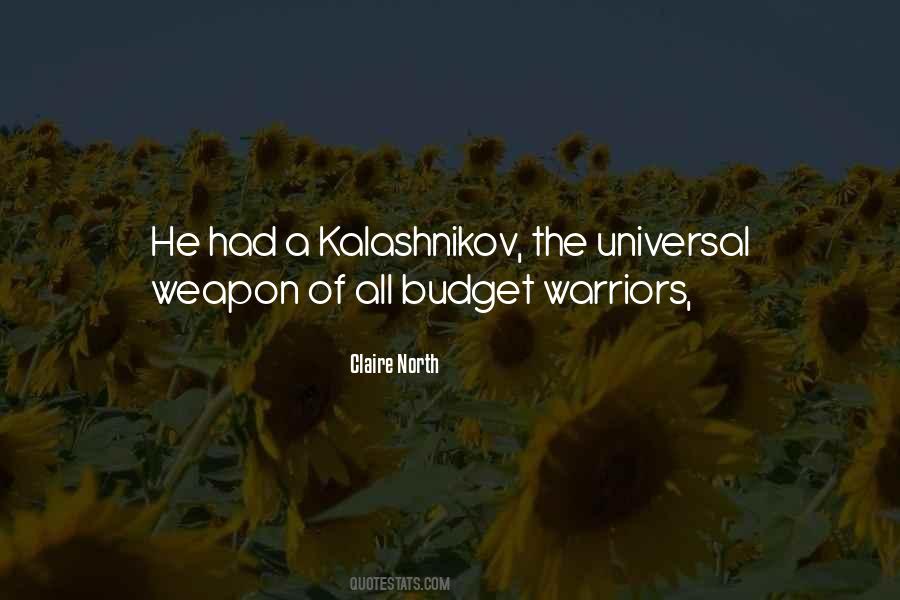 Quotes About Kalashnikov #1813080