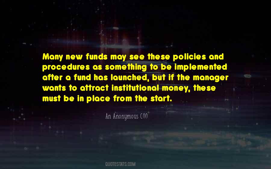 Funds Money Quotes #1664650