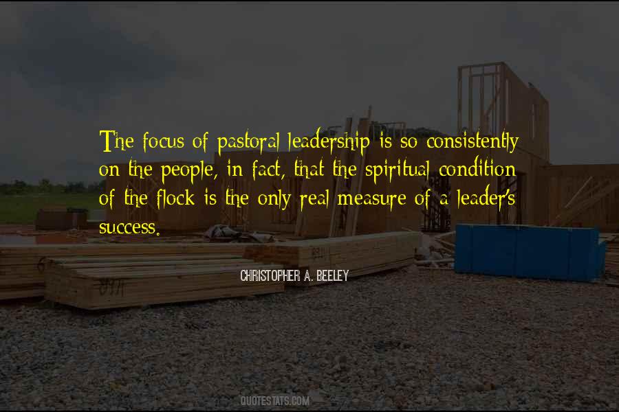 Quotes About Pastoral Leadership #139967