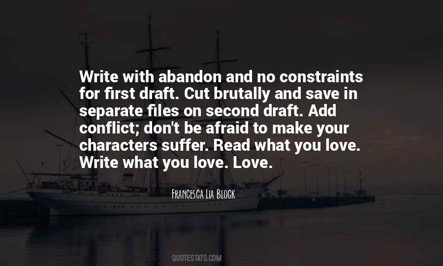 Quotes About First Draft #156635