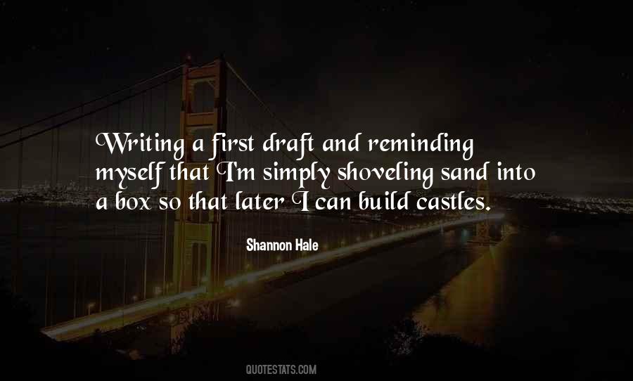 Quotes About First Draft #612827