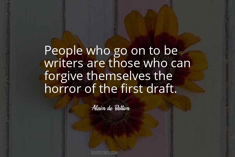 Quotes About First Draft #836381