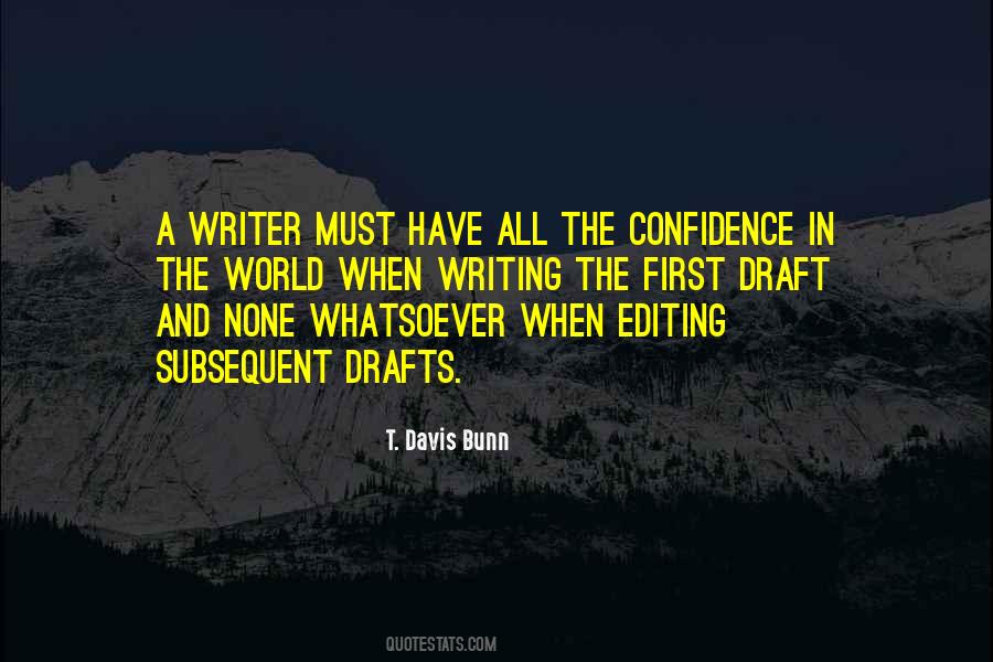 Quotes About First Draft #848202