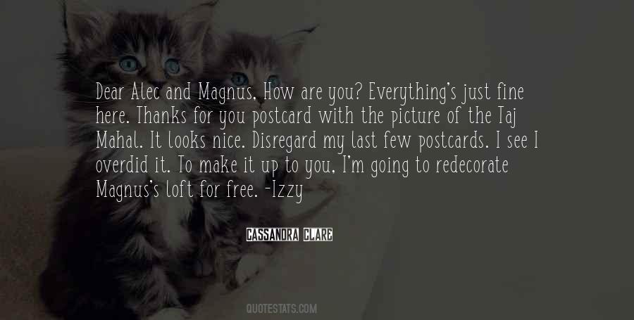 Just Thanks Quotes #1014149