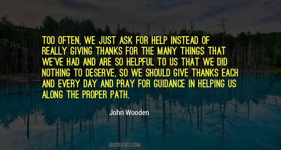 Just Thanks Quotes #1250968