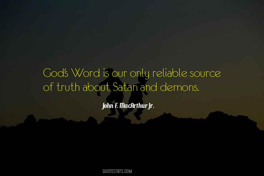 Truth Of God S Word Quotes #10695