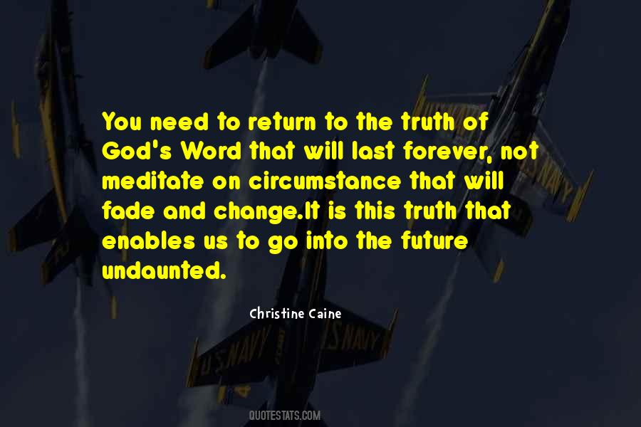 Truth Of God S Word Quotes #48971