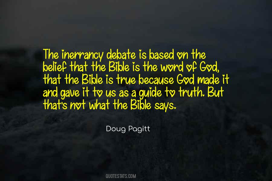 Truth Of God S Word Quotes #70363
