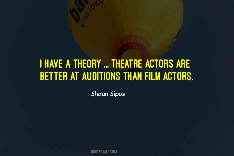 Actors Theatre Quotes #998146