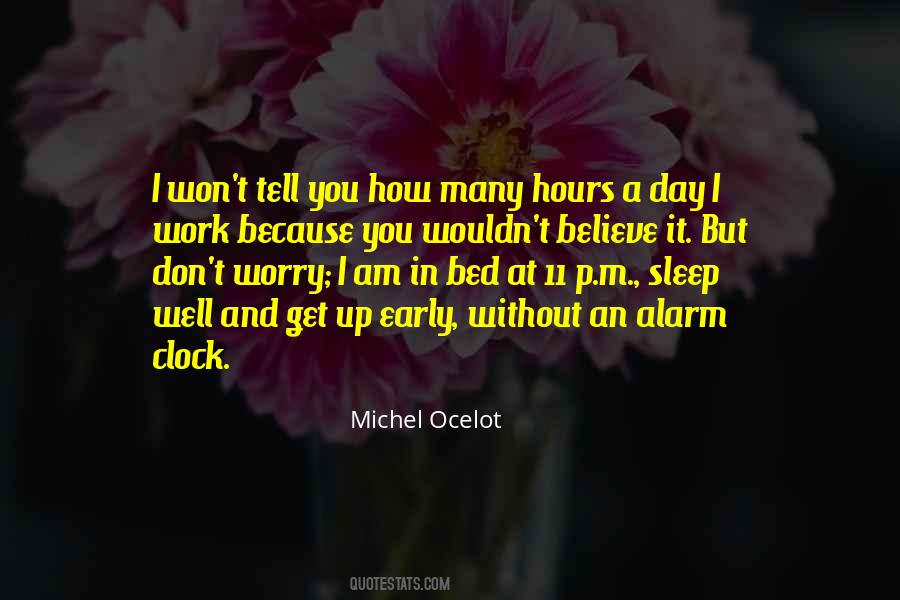 An Alarm Clock Quotes #1355872