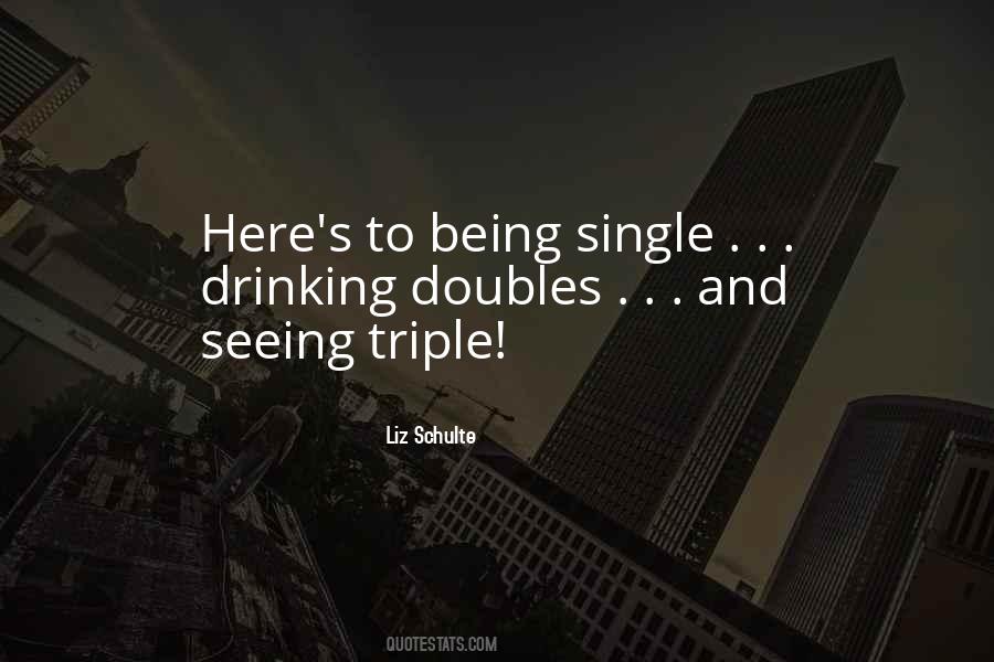 Quotes About Triple #1063167