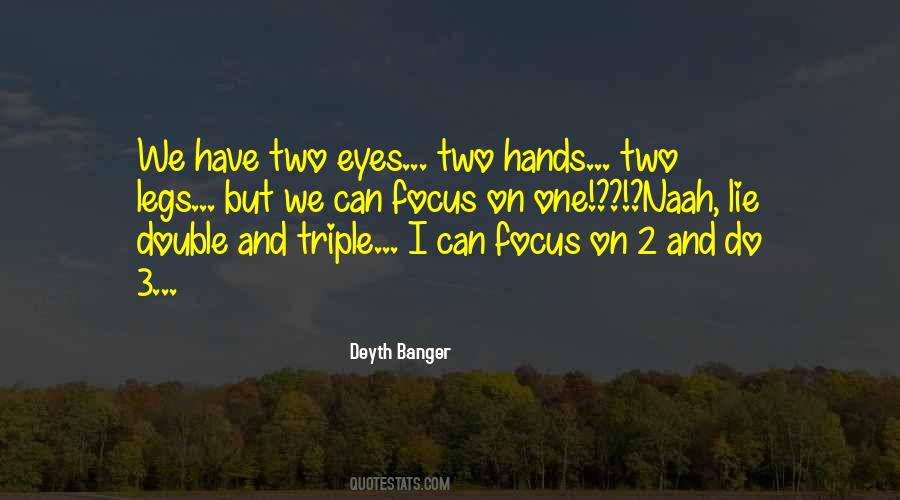 Quotes About Triple #1427258