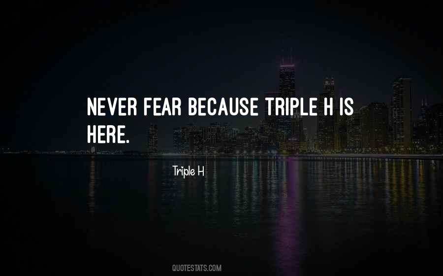 Quotes About Triple #1753383