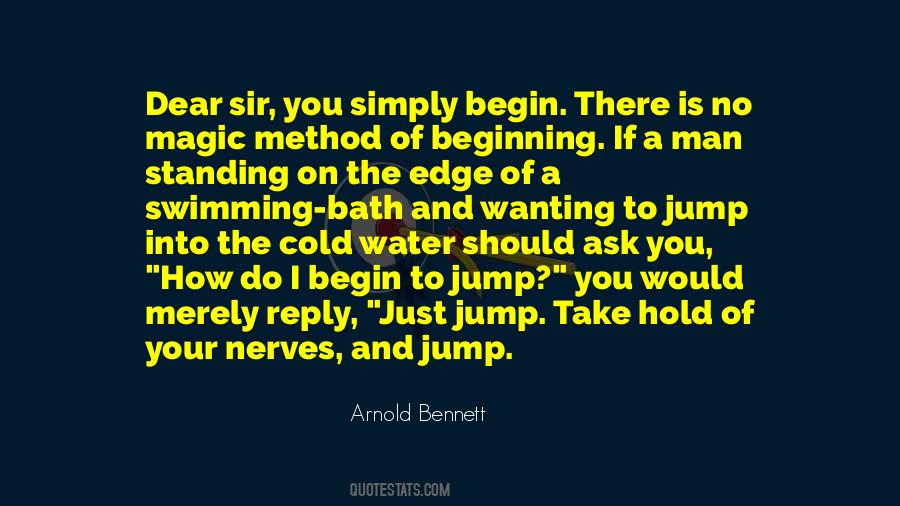 Quotes About Cold Water #1412494