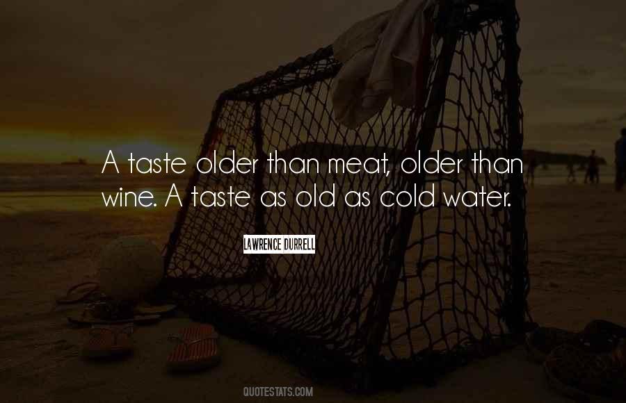 Quotes About Cold Water #291251