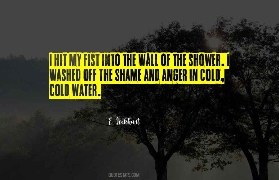 Quotes About Cold Water #546424