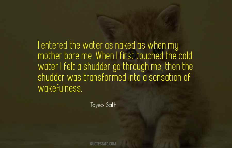 Quotes About Cold Water #575952