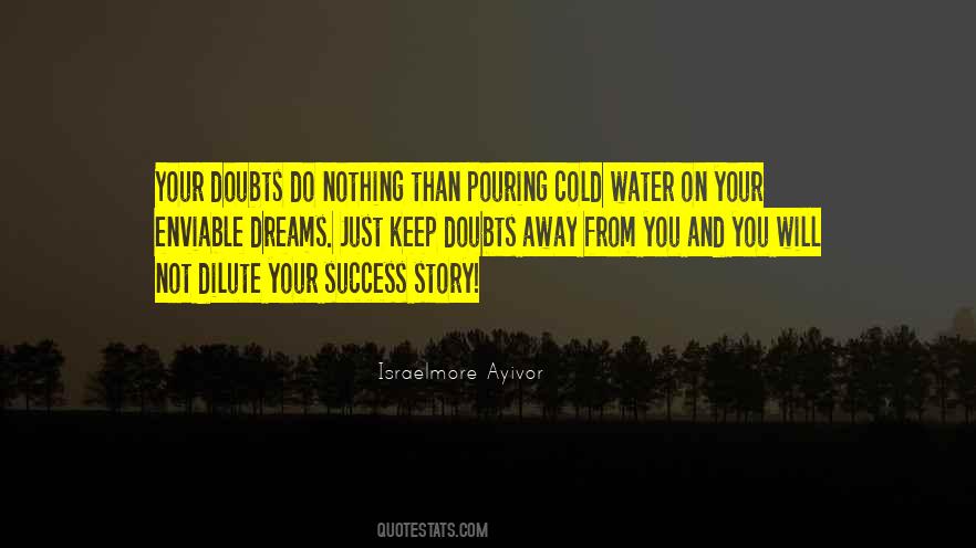 Quotes About Cold Water #752218